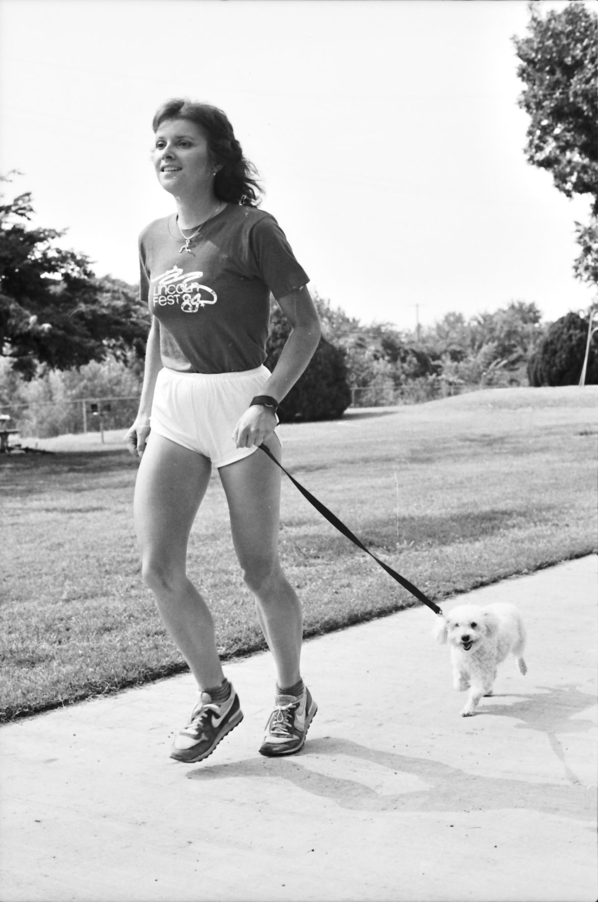 LaFortune Park trail: Dedication in 1984